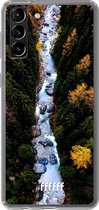 6F hoesje - geschikt voor Samsung Galaxy S21 Plus -  Transparant TPU Case - Forest River #ffffff