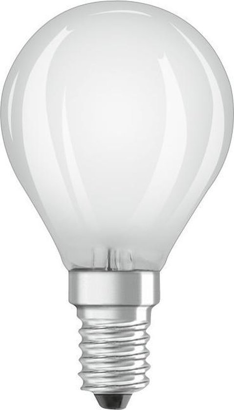 OSRAM 4058075436923 LED-lamp Energielabel F (A - G) E14 Peer 4.8 W = 40 W Warmwit (Ø x l) 45 mm x 78 mm 1 stuk(s)