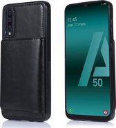 shieldcase wallet case geschikt voor Samsung galaxy a50 - zwart