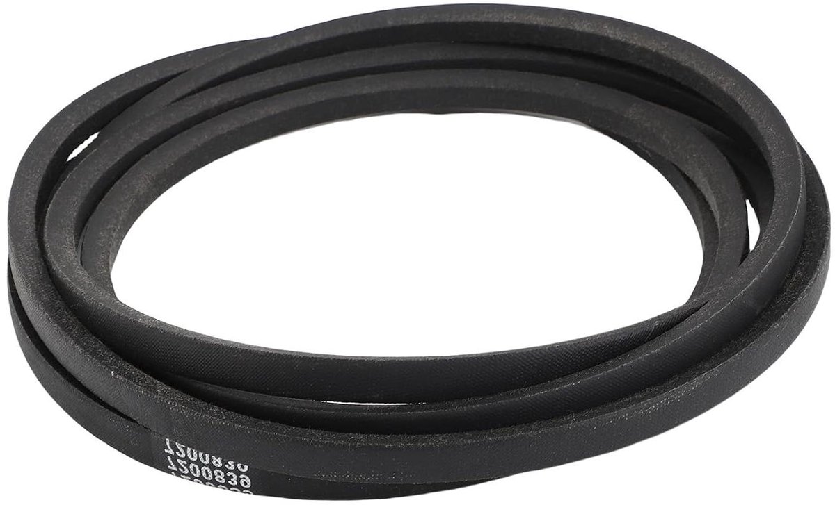 Maaidekriem - Vervangende riem - Gazononderhoud - Versterkte nylonvezel - 52 1/2 X 143.60 - Zwart