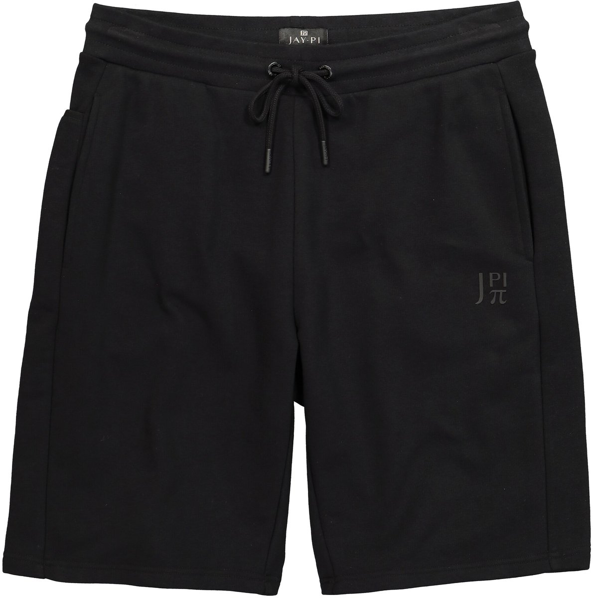 JAY-PI - Heren - Bermuda fitness sweatstof tot 7XL - Zwart - Maat 3XL