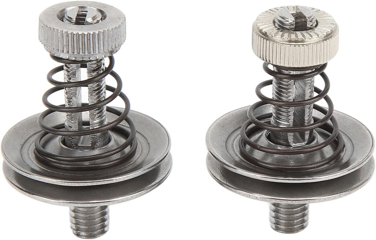 Draadspanning Regulator van RVS voor Naaiapparatuur - Handige Set van 2 voor Schoenreparatie en Vintage Machines