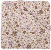 Jollein Hoeslaken Ledikant - 70/75x140/150cm - Jersey - Flower Fairies