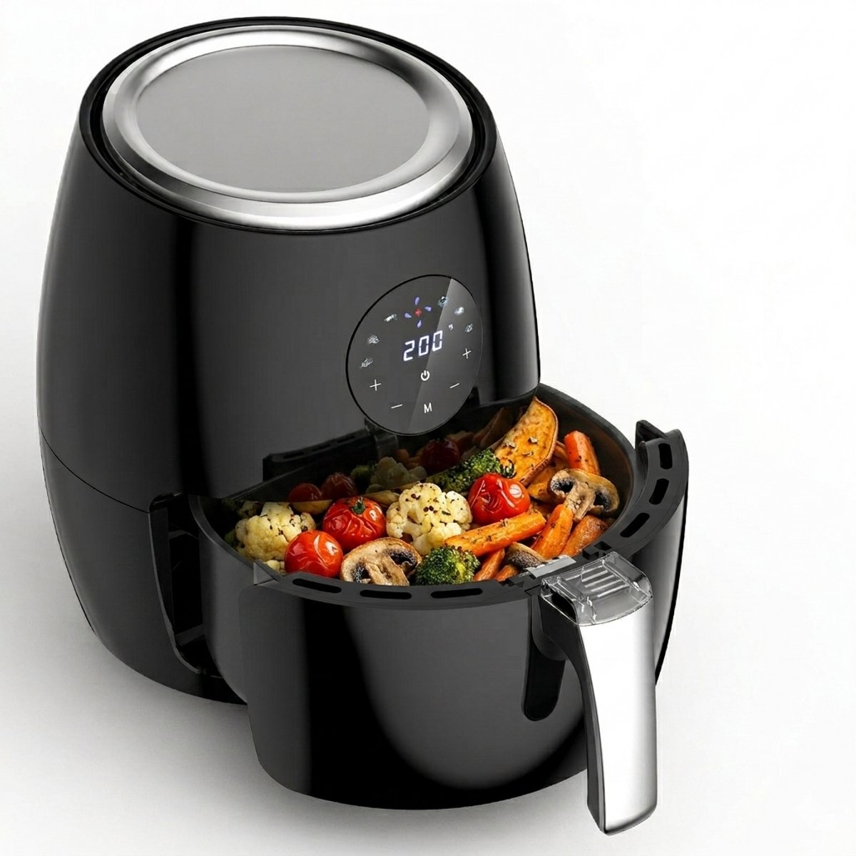 YASHE heteluchtfriteuse - 3,5 L - 1500 W - 6 programma's