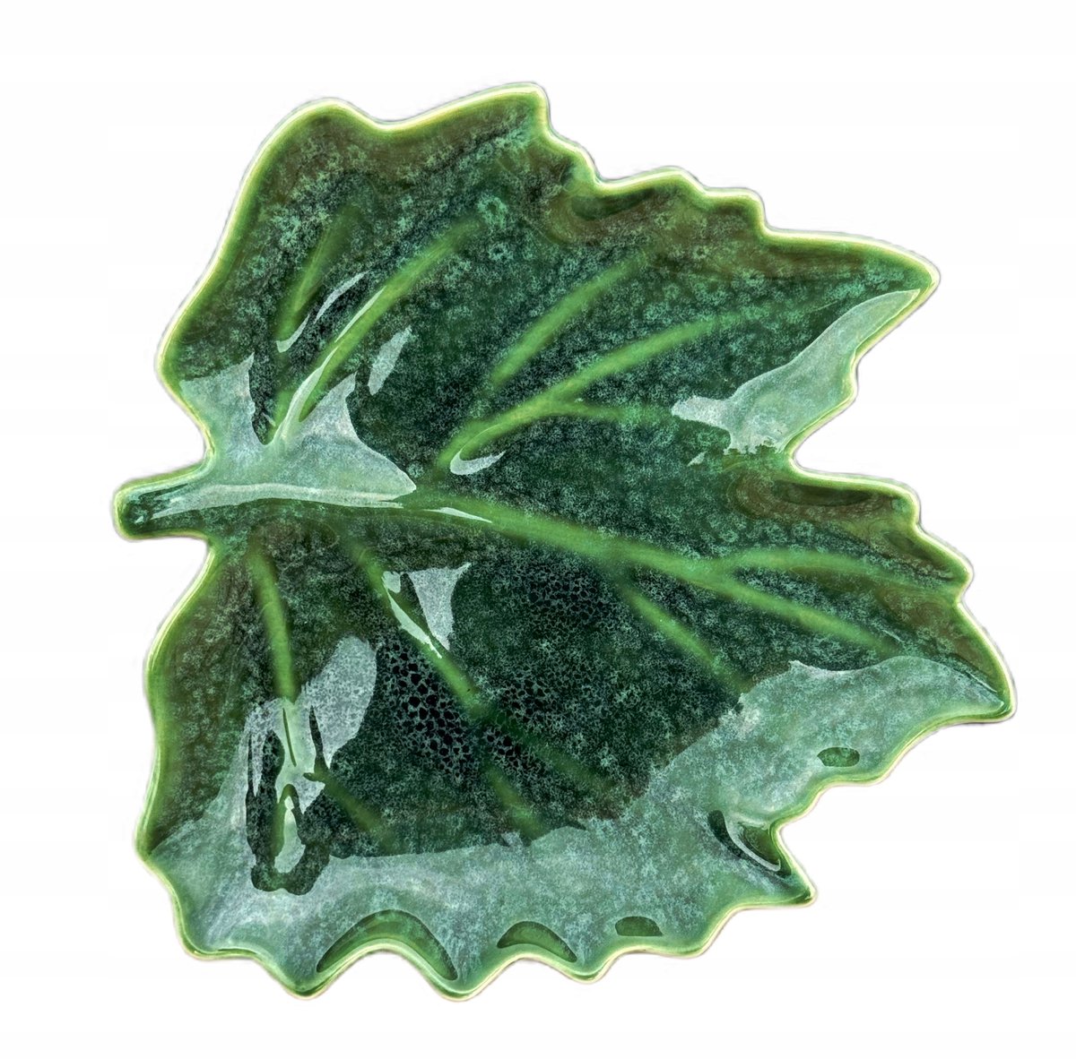 Keramieken serveerschaal Bladvorm - 20 cm