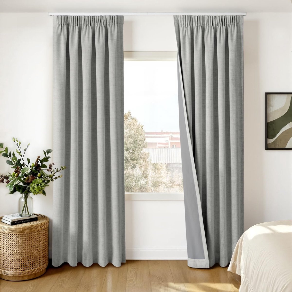 Famanu – Hangmat voor 2 personen, 260 x 140 cm, met een draagkracht van 200 kg, ultralichte reishangmat met ophangset voor gebruik op terrassen, gazons of buiten