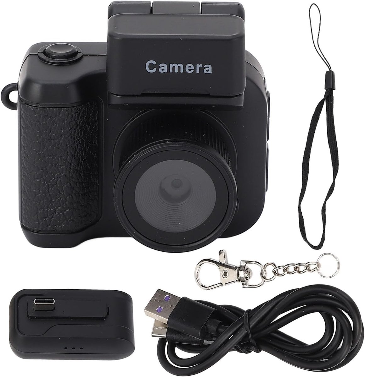 Kleine Digitale Camera - Roze - Mini-formaat - 1080P Resolutie met Vintage Filter - Voor Tieners en Studenten