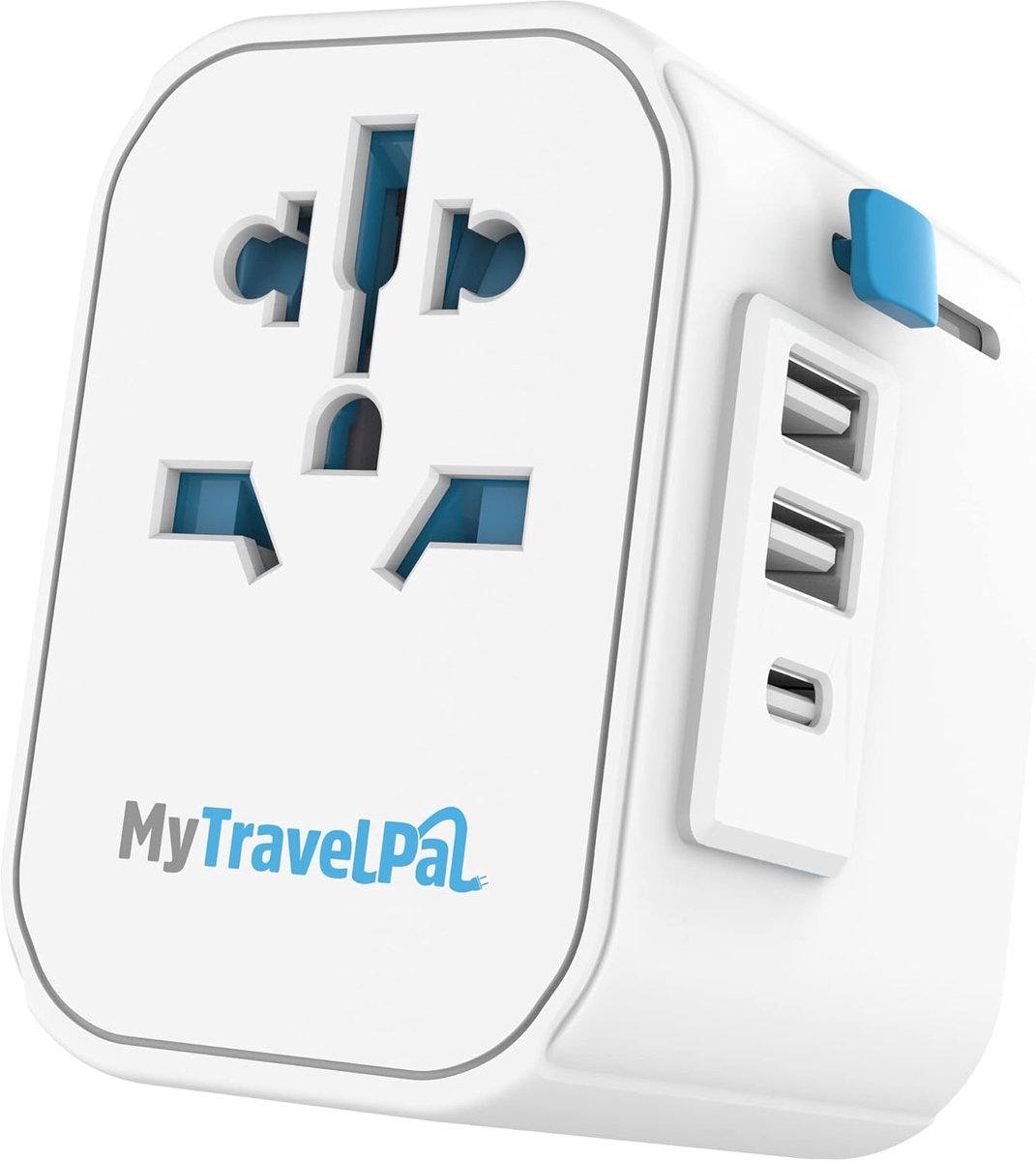 Worldwide Travel Adapter with USB-C - The Safest All In One Travel Adaptor - ShopVlot