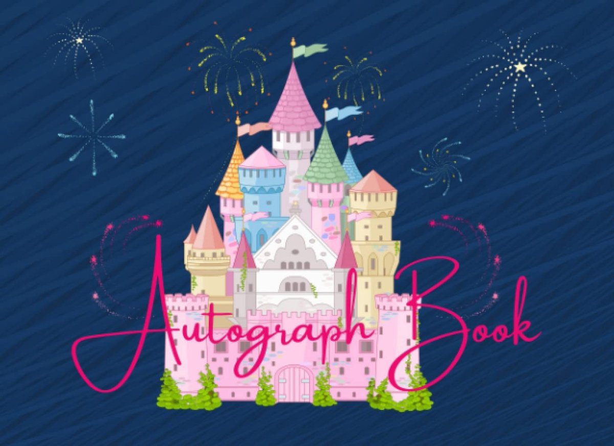 Autograph Book: Kids Trip Memory Journal to Theme Park Adventures All Over The World. Characters/ Superheroes/ - ShopVlot