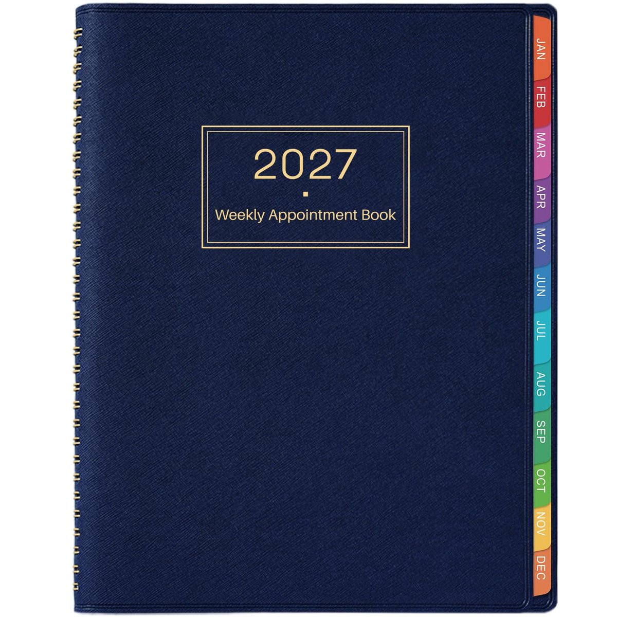 Afsprakenboek 2027 A4 - Dagboek - Ruime indeling - Ideaal voor planning - ShopVlot