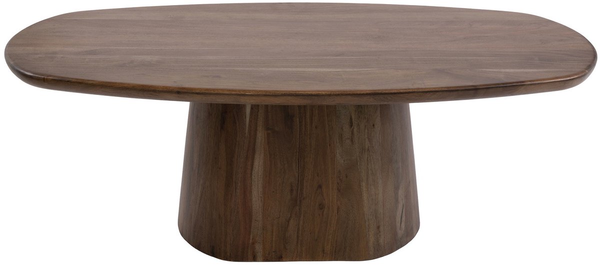 Giga Living Giga Meubel Salontafel Central - Bruin Hout - 135x70x35cm