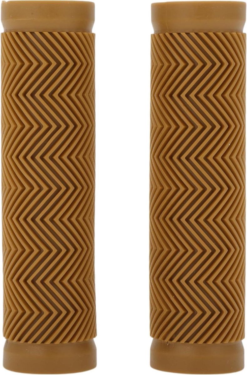 Fietsgrepen - Stuurgrepen - Comfortabel Fietsen - Ergonomisch Antislip - 120 mm - Bruin