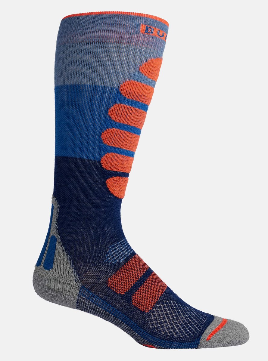 BURTON - Women's Performance + Lightweight Compression Socks - Amparo Blue - s/m