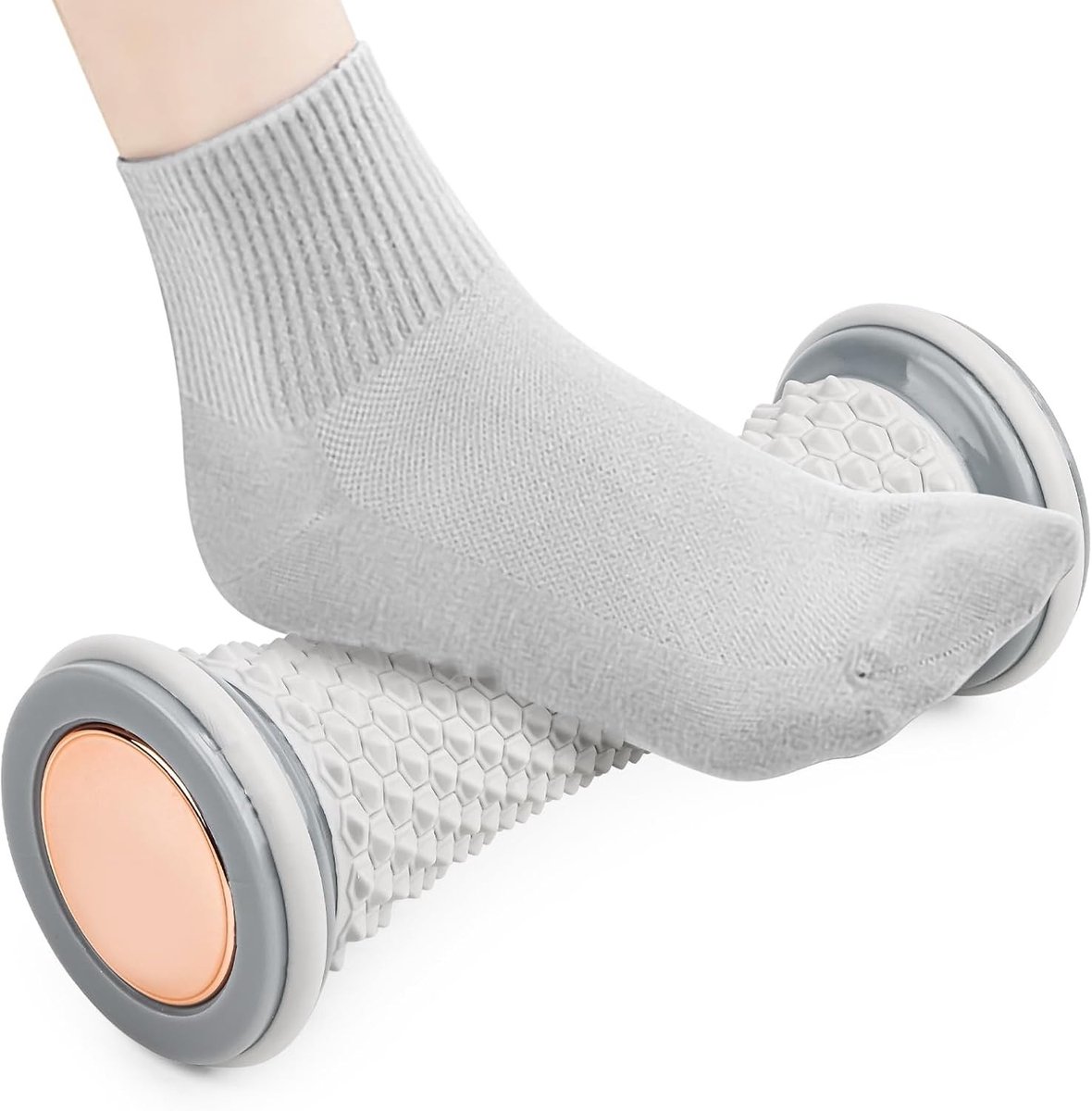 Massage Roller voor Plantar Fasciitis en Voetpijn, Draagbare Rubber Roller voor Stressverlichting, Hielspoor en Zenuwpijn