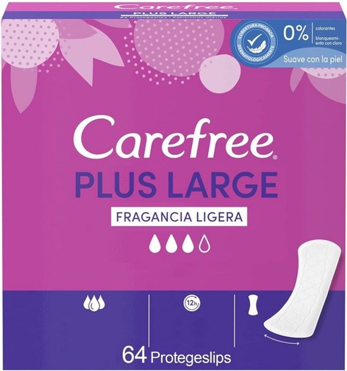 Inlegkruisjes Plus Large Lichte Geur - 64 Stuks voor Dagelijkse Bescherming