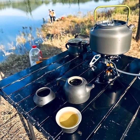 Lichte Camping Waterkoker 0.8L Ketel - Geschikt voor Outdoor, Picknick en Wandelen — afbeelding 2