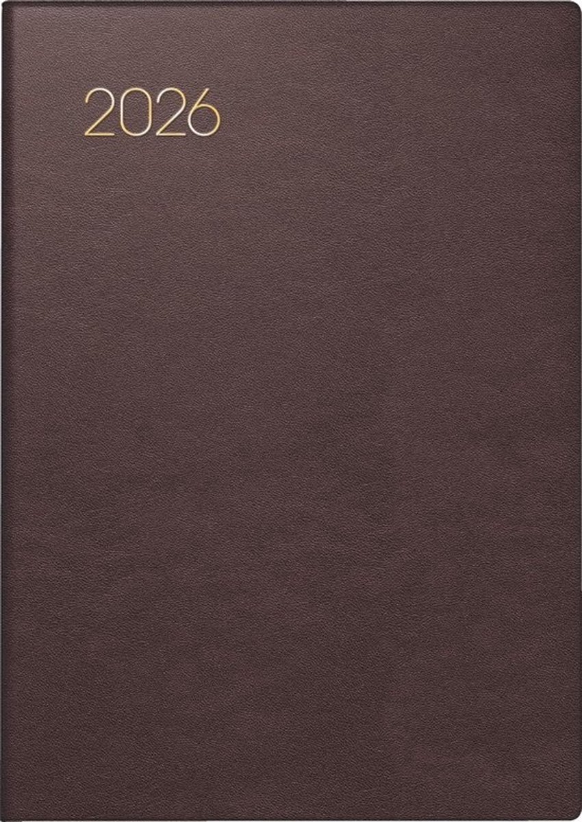Zakagenda 2026 A7 Leren Agenda Bordeaux 2 Pagina's per Week