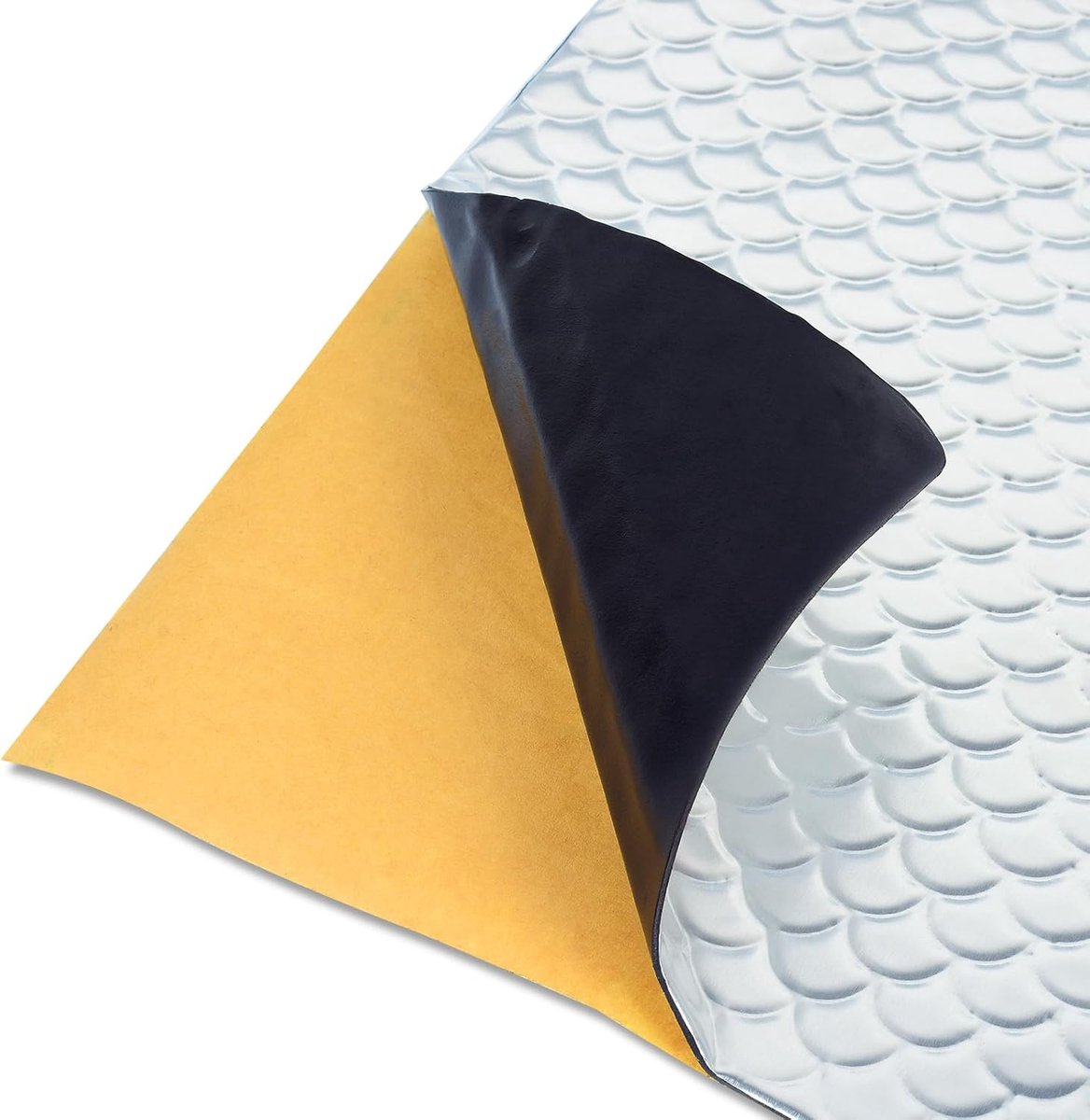 AggSound Geluidsdempende Mat voor Auto's 2mm – Butyl Geluidsisolatie en Trillingsdemper voor Auto's, Vrachtwagens - ShopVlot