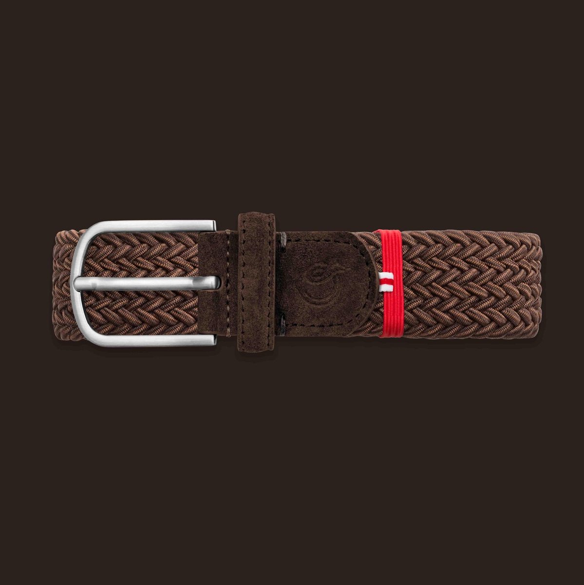 LA BOUCLE BROEKSRIEM - Bond Street duo warm brown