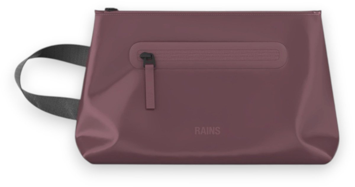 Rains Grote bordeauxrode toilettas Cosmetic