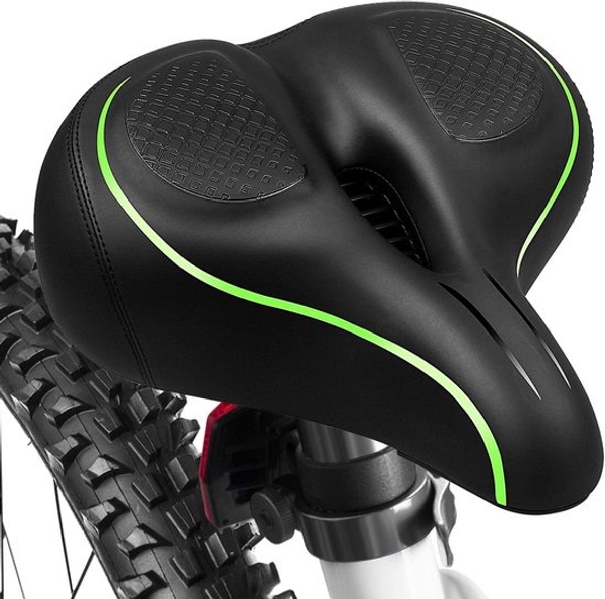 Comfortabel en Ademend Fietszadel voor Unisex