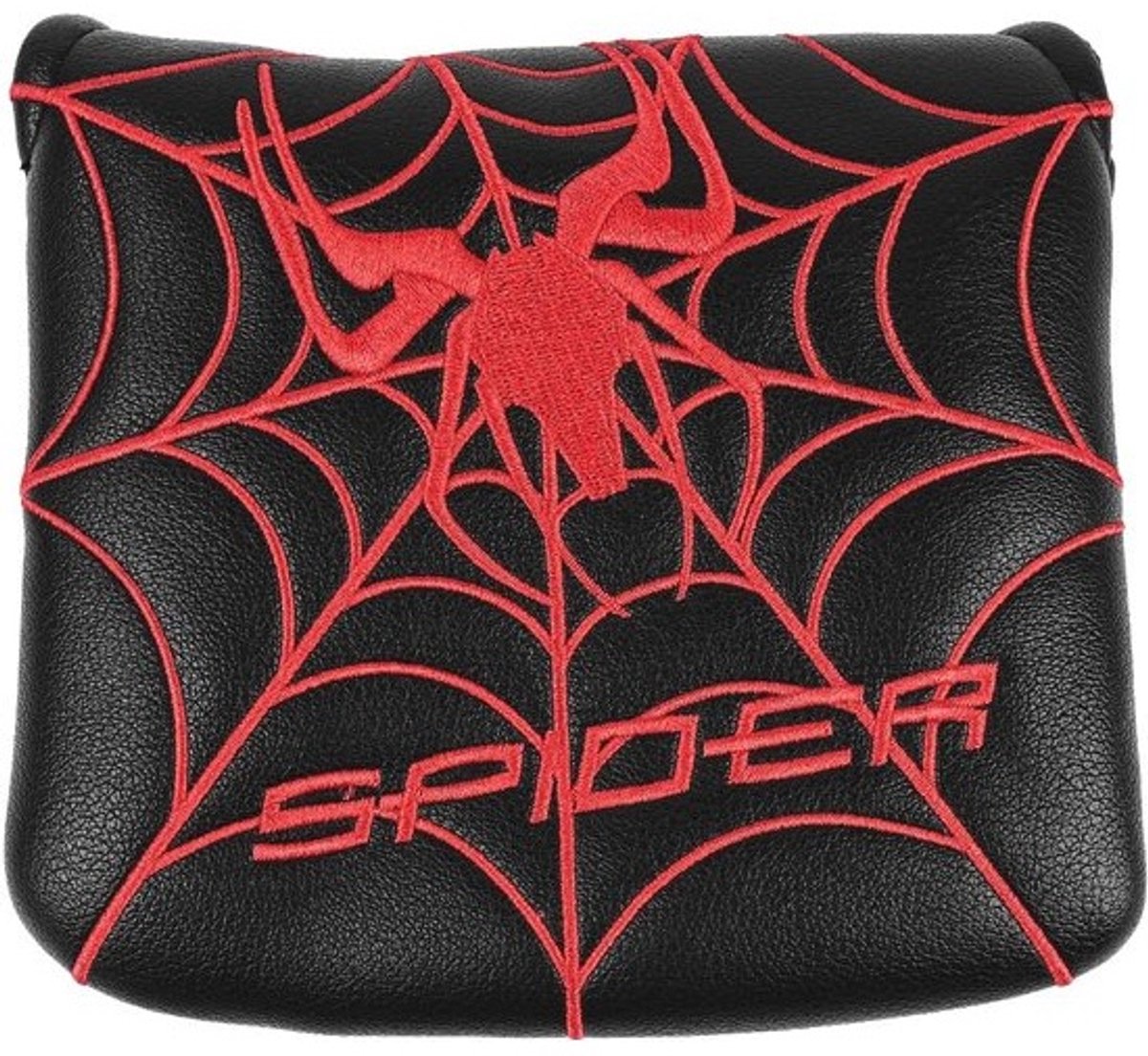 Golf Putter Head Cover met Spinnen Borduurwerk - Bescherming voor Mallet Golfclubs