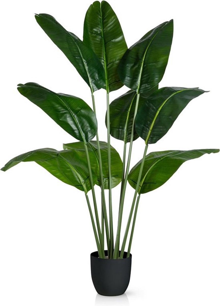 Grote Kunstmatige Bananenboom 120 cm - Realistisch & Duurzaam Decoratie