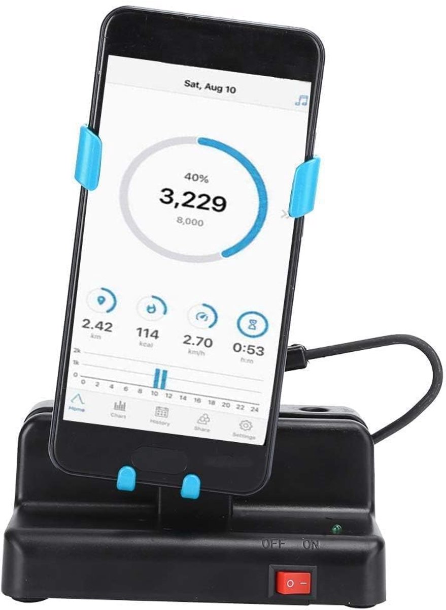 Garosa Automatische Stappenteller, Stille Telefoon Shaker met niet-magnetisch AAN Uit Schakelaar voor Links Rechts - ShopVlot