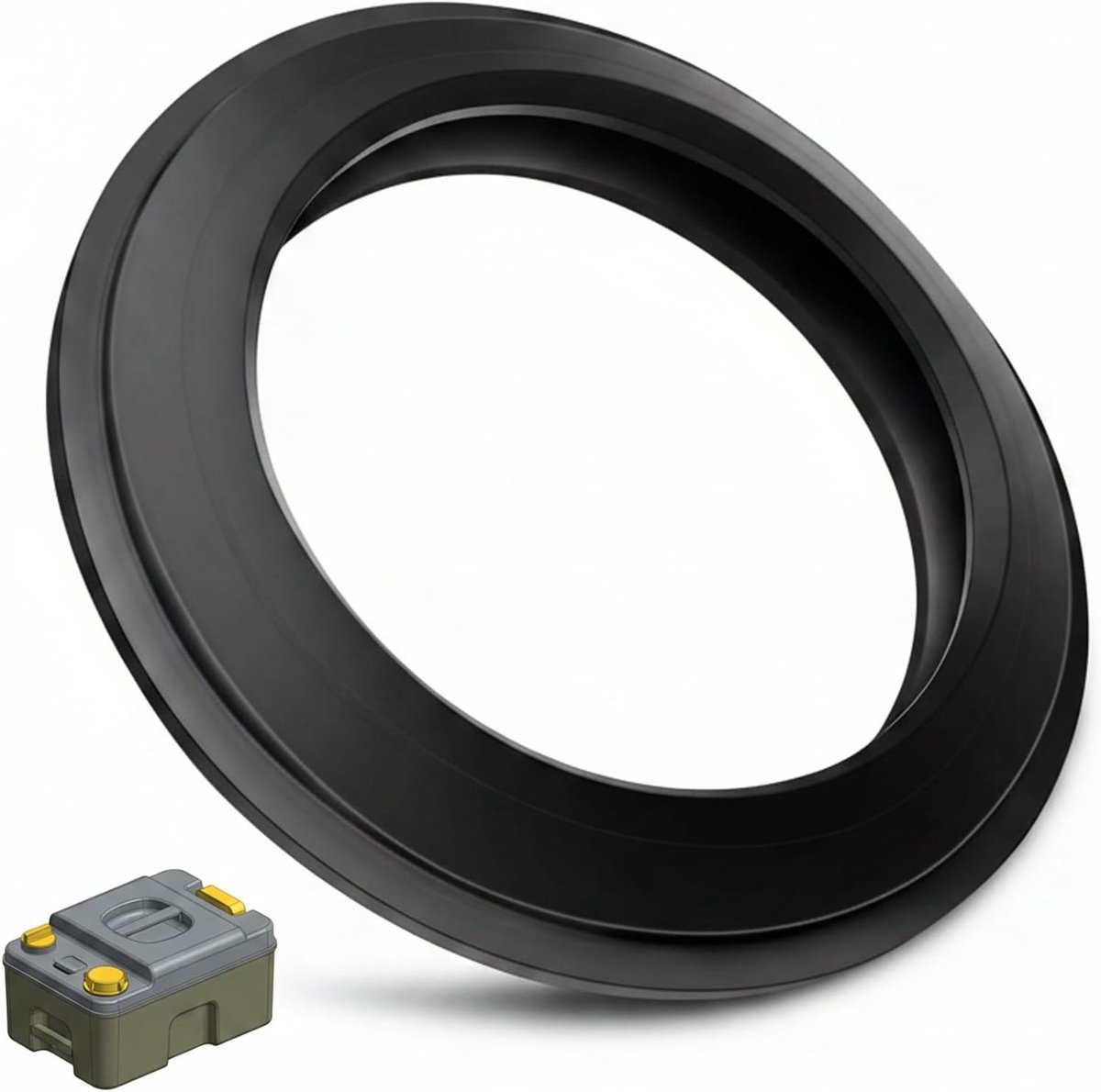 Vervangende Sliding Seal voor Campingtoiletten, Geschikt voor C200, C250, C260, C400, C2, C3, Silicone, Motorhome, Caravan, Afvalwatertank, Toilettank, Campingaccessoires