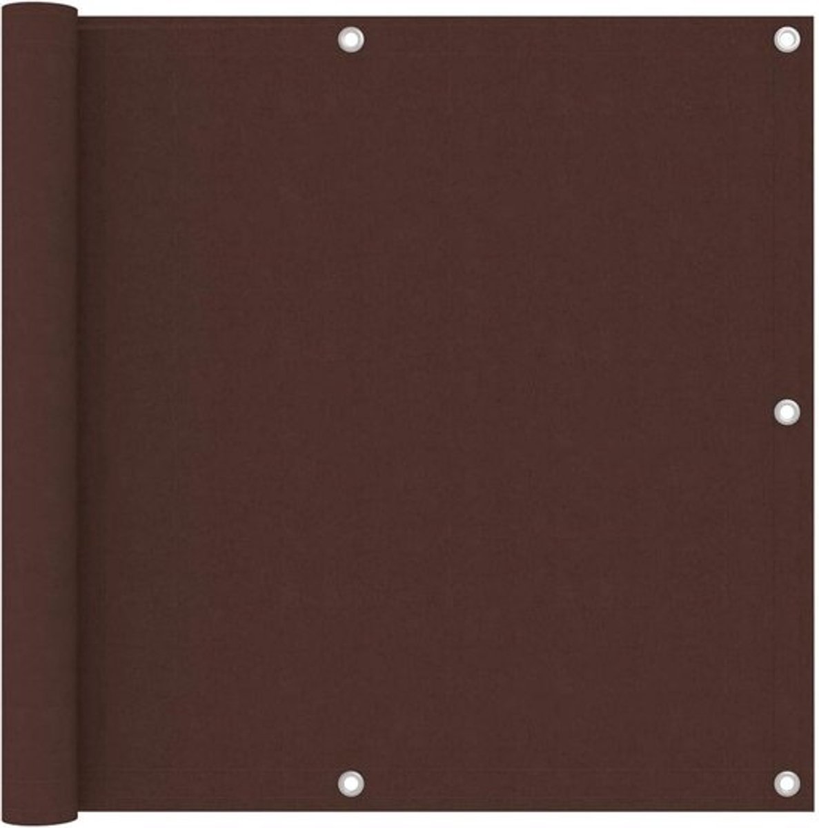 Balkonscherm Houtstructuur Bruin 90x300 cm - Weerbestendige Privacydoek voor Balkon en Terras