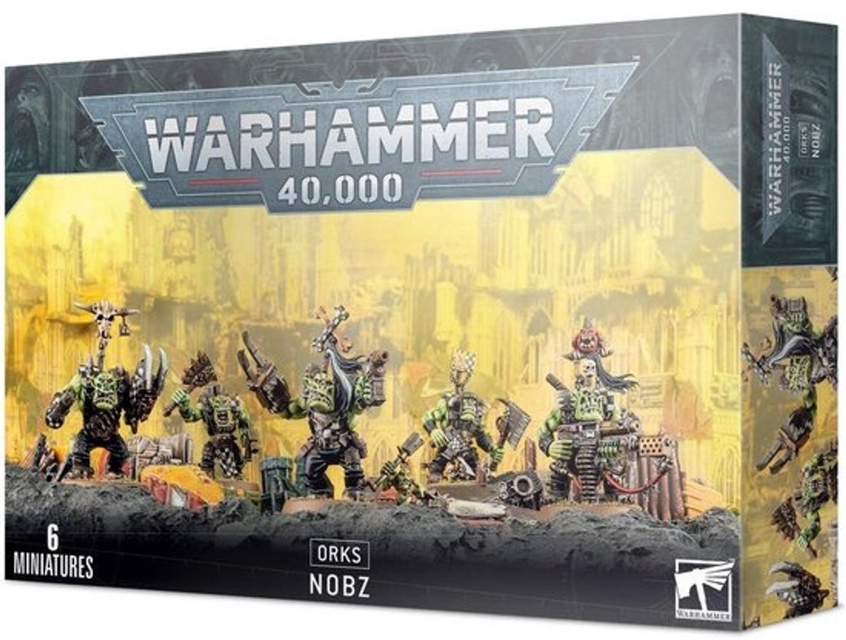 Orks Nobz Miniaturen Set voor 40k Gevechtsspellen