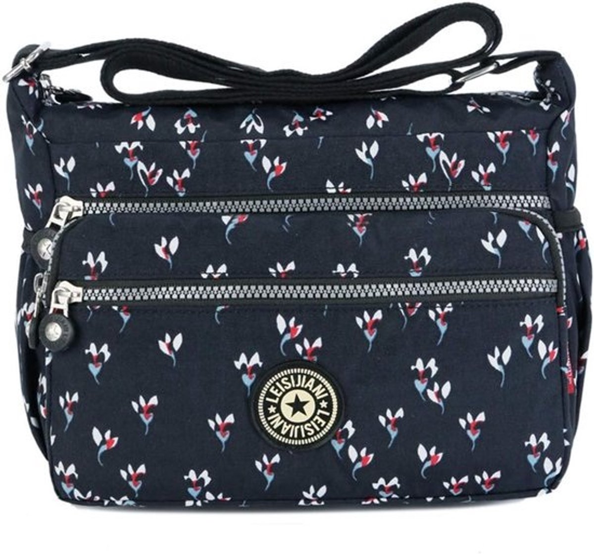 Waterdichte Dames Schoudertas met Veel Zakjes - Casual Tote voor Boodschappen, Werk en School
