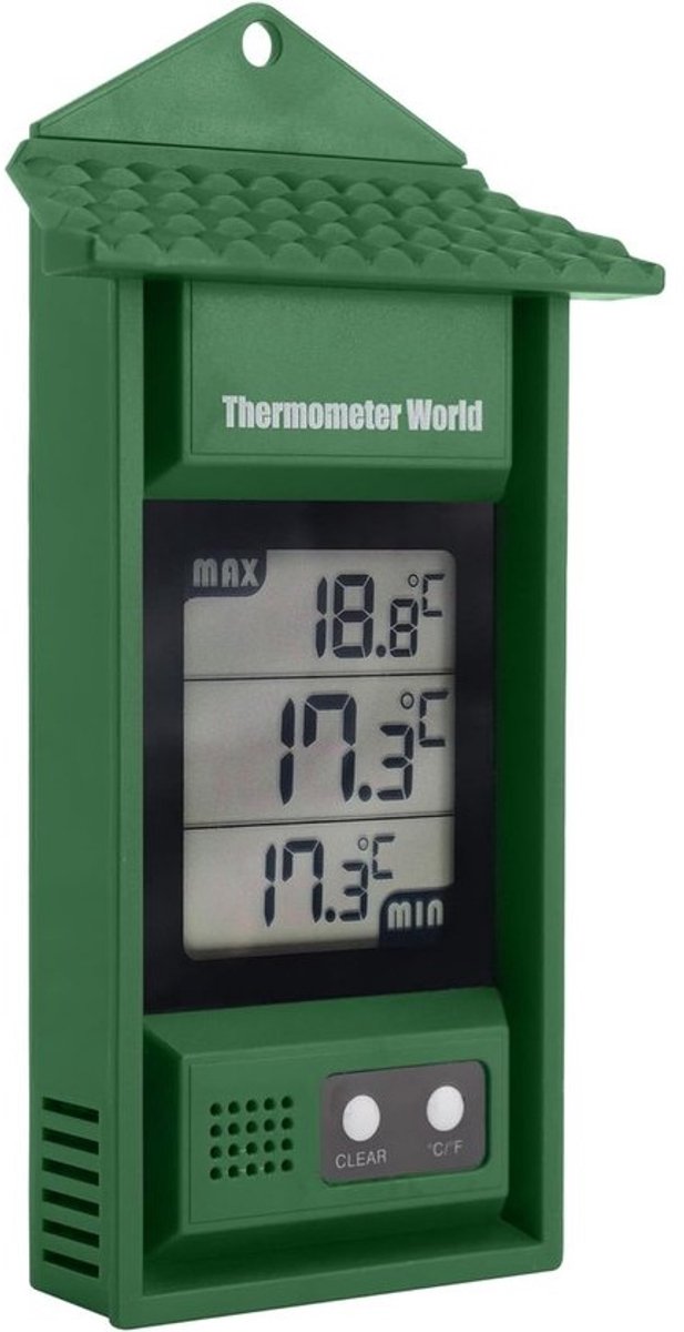 Digitale Max Min Thermometer voor Nauwkeurige Temperatuurmeting in de Kas