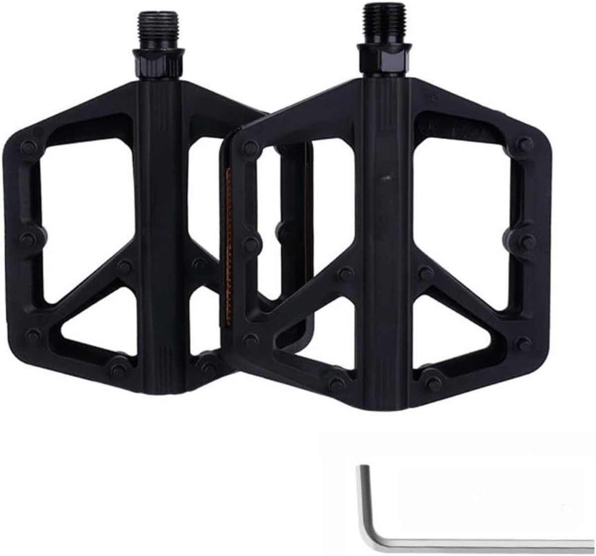 Duurzame en lichte fiets pedalen van versterkt nylon en glasvezel voor intensieve ritten en optimale grip