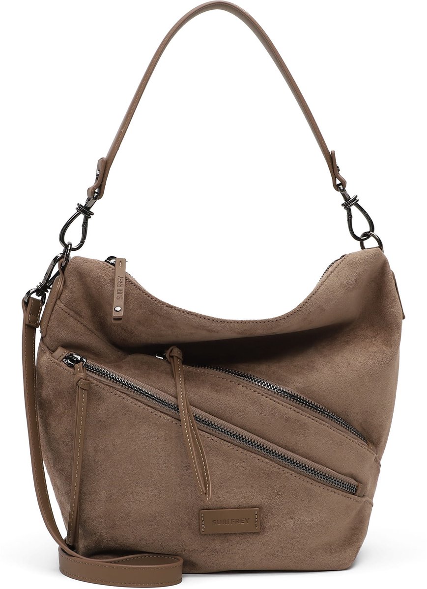 SURI FREY Buideltas SFY Celly ( 17432 ) - Dames handtassen - darktaupe 950