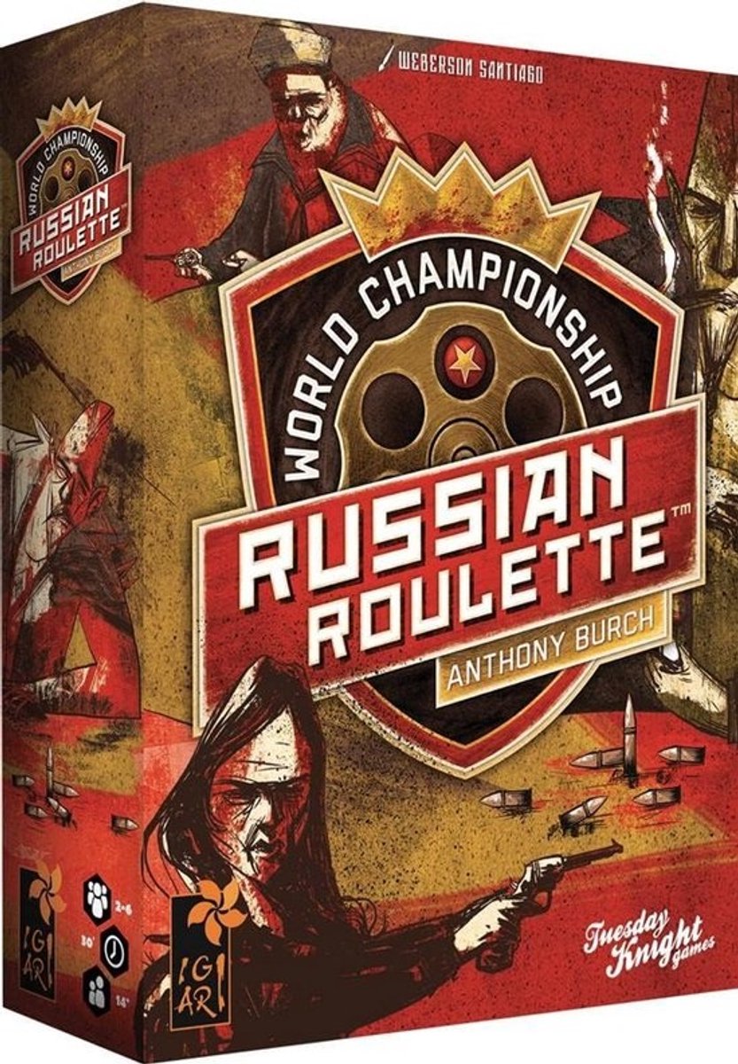 Spannend Russisch Roulette Gezelschapsspel | Voor 2-6 Spelers vanaf 14 Jaar