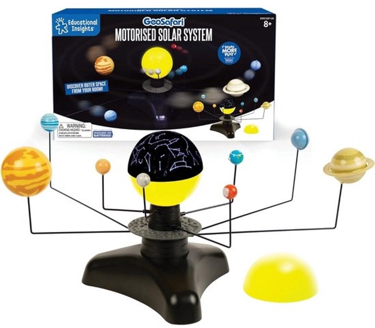 Motorisch Model Zonnestelsel met Sterrenprojector voor Kinderen - Educatief Ruimte Speelgoed