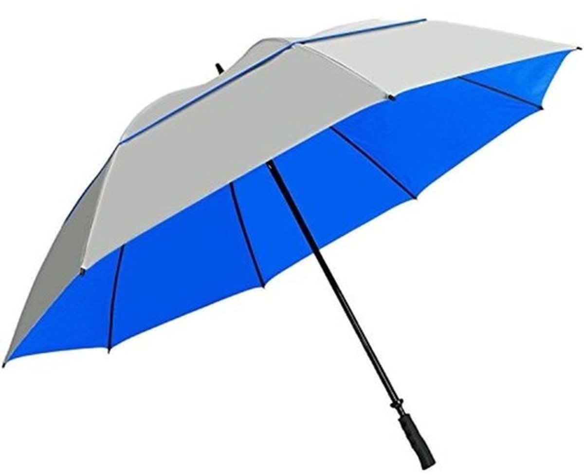 Reflecterende UV-bescherming windvanger paraplu 172,7 cm met geventileerde dubbele luifel