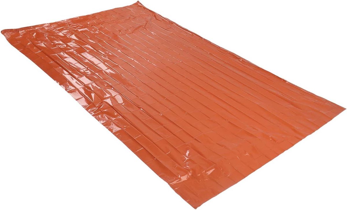 Nooddeken Thermisch - Survival Deken - Buiten Activiteiten - Waterdicht Scheurbestendig - 210 x 130 cm - Zilver