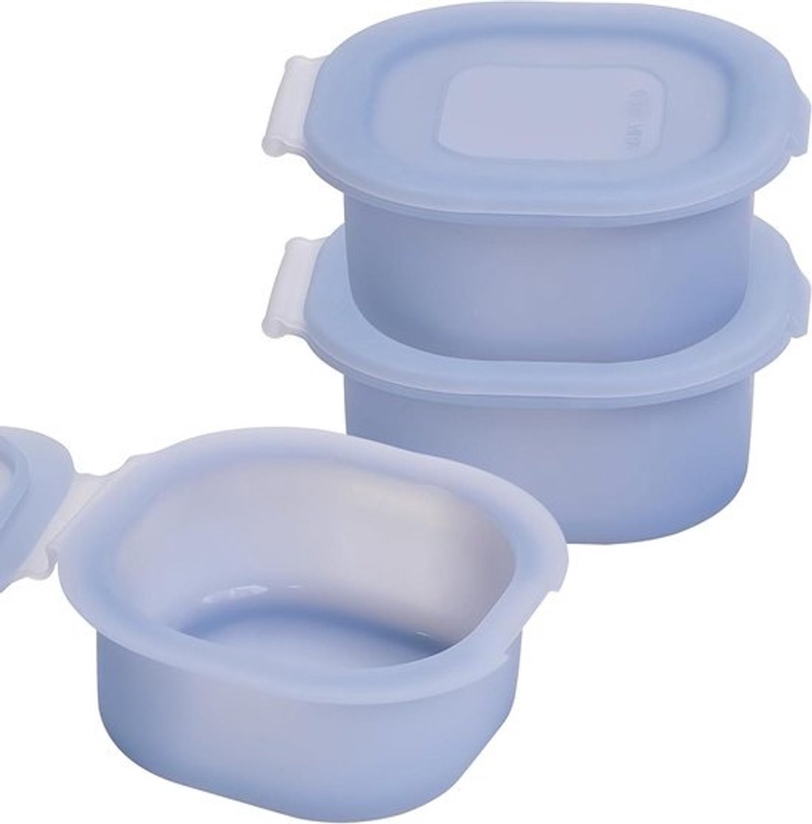 Airfryer eierpan - Eiervormen Ontbijtcontainer - Ontbijt maken - Anti-aanbaklaag - 85 cm - Blauw
