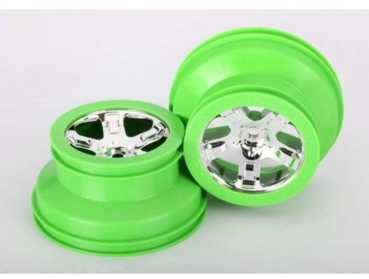 4WD Voor/2WD Achter Beadlock Stijl Dubbele Profiel Wielen voor RC Trucks