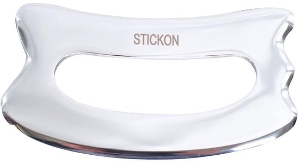 Gua Sha Schraper - Massage Tool - Spierherstel - Roestvrij Staal - Niet gespecificeerd - Zilver