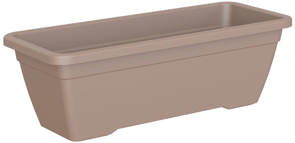 Artevasi Venezia Bloembak Taupe 60 cm - Kunststof