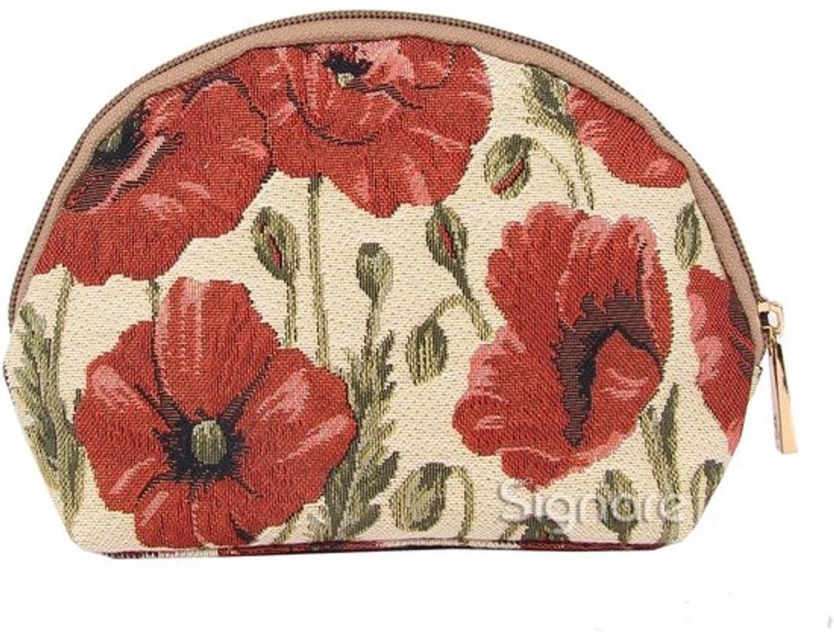 Cosmetic Bag with Bird Design for Women - Stylish Makeup Organizer