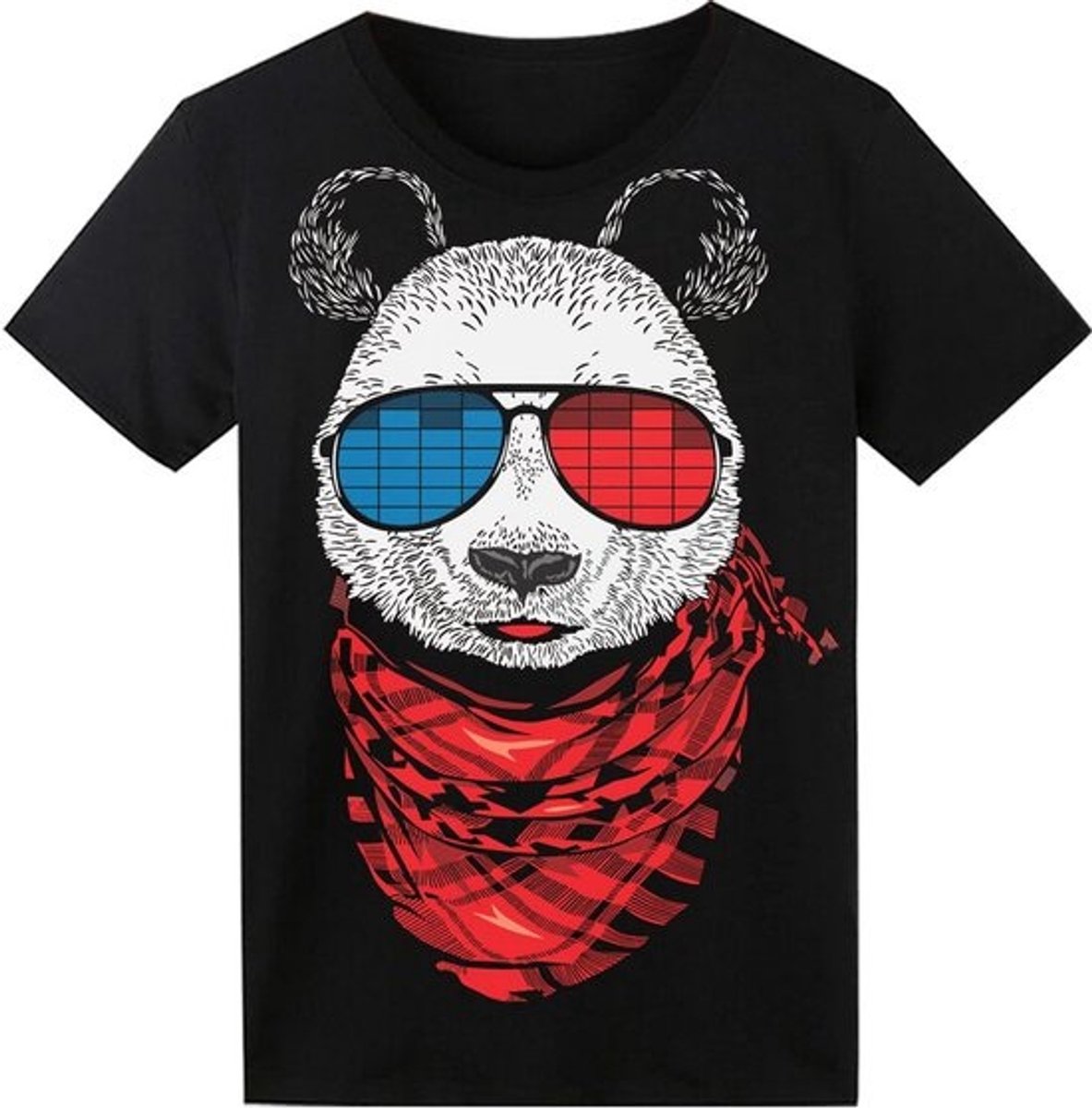 LED T-shirt voor Hiphop en Feesten - Geluid Geactiveerd Kostuum voor Halloween en Verjaardag