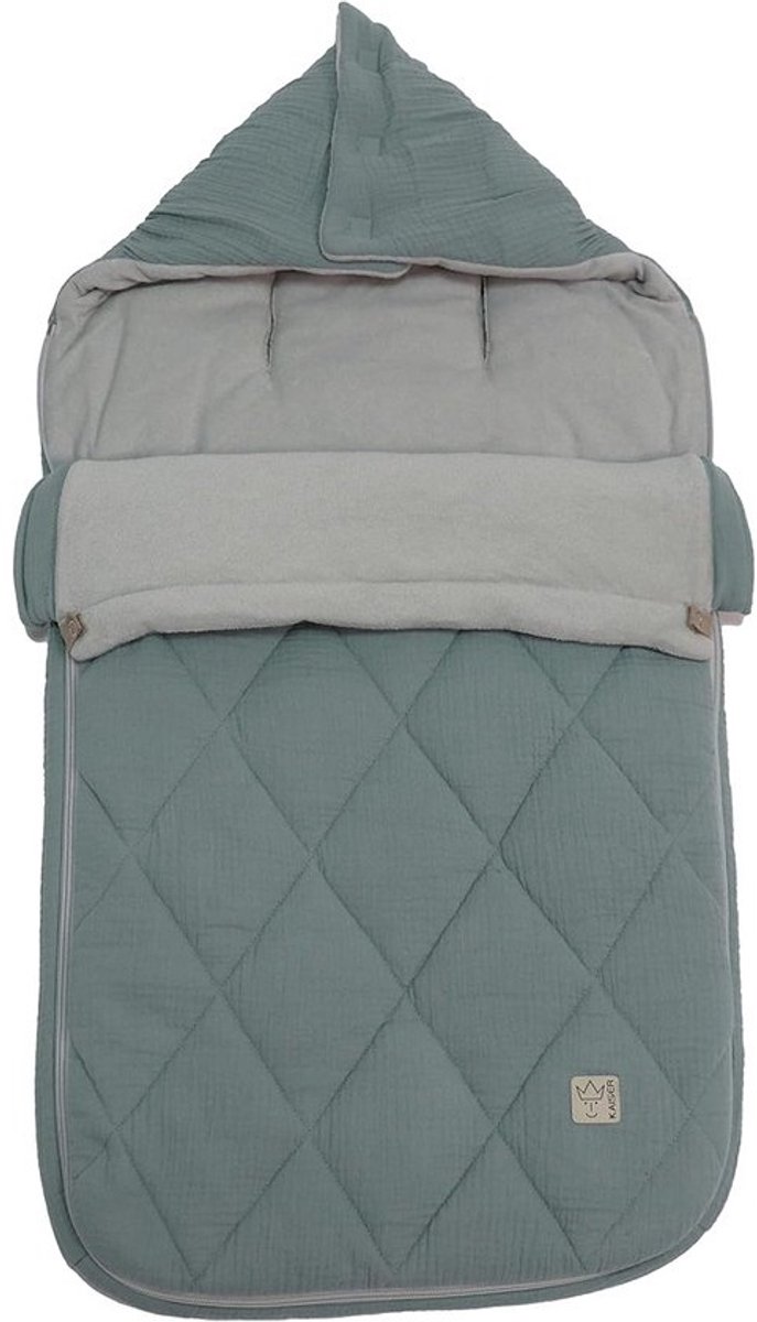 Zomer voetenzak voor kinderwagen en buggy, 100% Katoen, Ademend, 6-36 Maanden