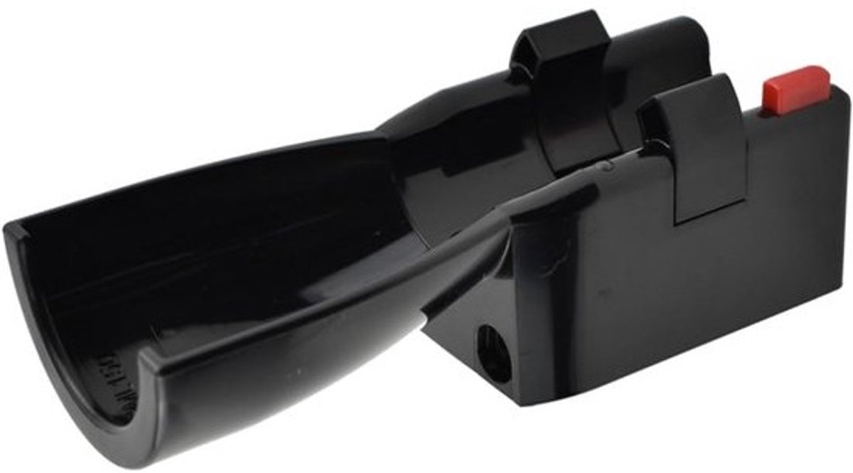 Oplaadstation Zaklamp - Batterij Lader - Zaklamp Opladen - Specifiek Ontwerp - 14 x 5 x 5 cm - Zwart