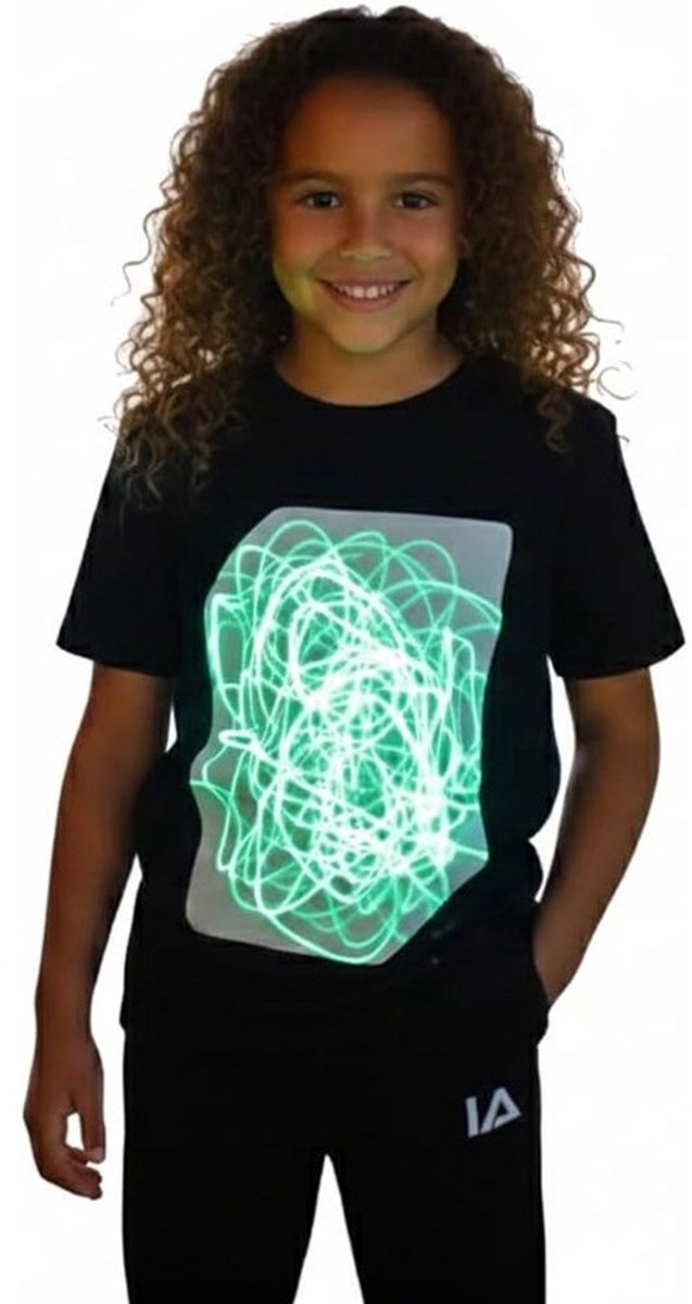 Interactief Glow In the Dark T-shirt voor Kinderen