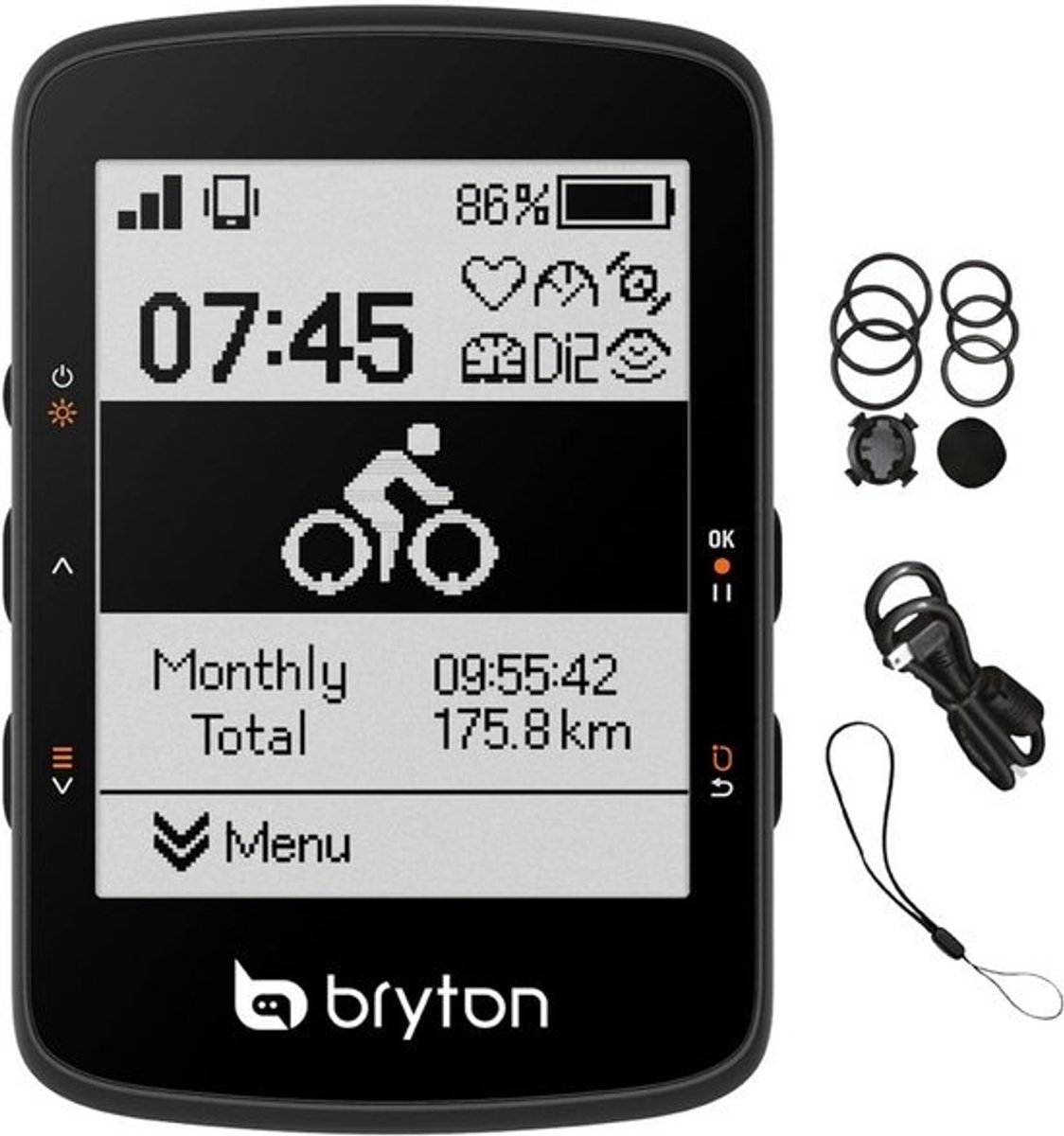 Geavanceerde GPS Fietscomputer met 32 Uur Batterijduur en Navigatie
