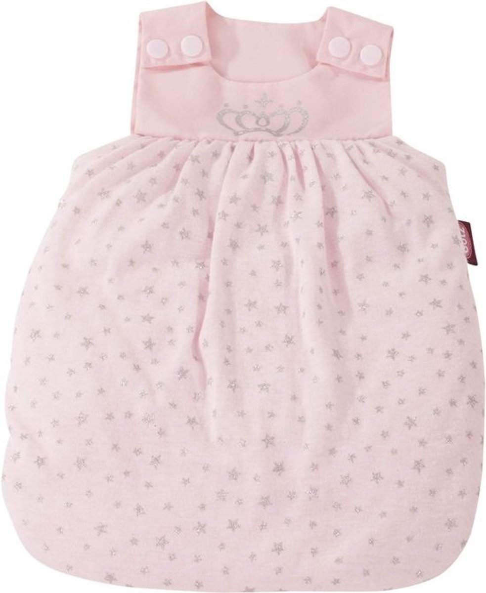 Poppenslaapzak Royal Stars - Slaapzak voor Babypoppen van 30-33 cm - Poppenkleding Set